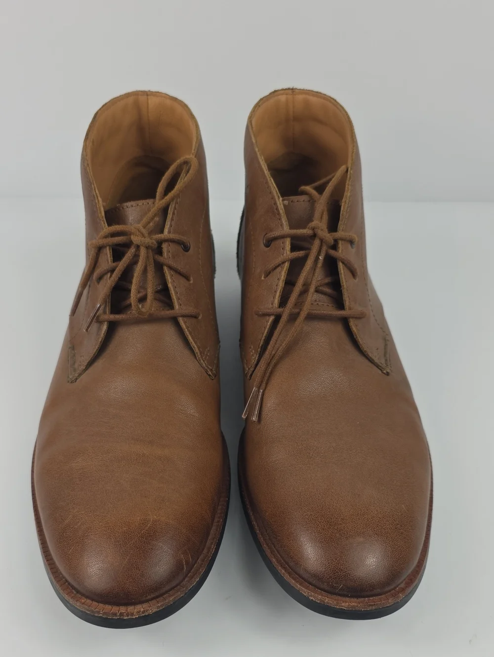 Clarks‎ Broyd Mid Tan leather Chukka Men's Boots Size 10